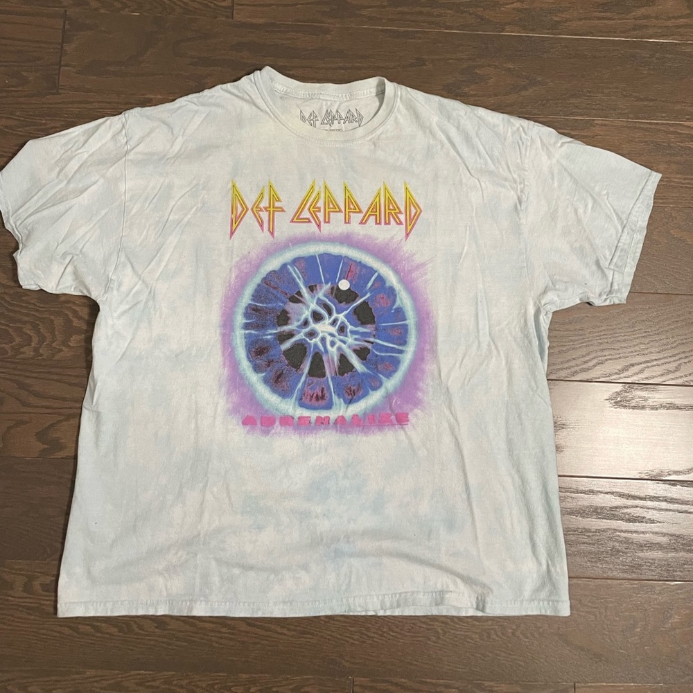 Def Leppard Tye Dye Graphic Tee